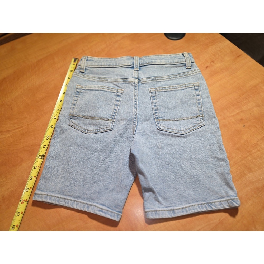 NWT Cat & Jack Boys Denim Shorts Light Wash Recycled Cotton Size 10 NEW - Picture 2 of 5